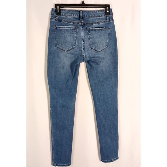 KanCan Super Skinny Jeans Size 7/27 Mid Rise Stretch Denim Blue Women’s - Picture 8 of 9